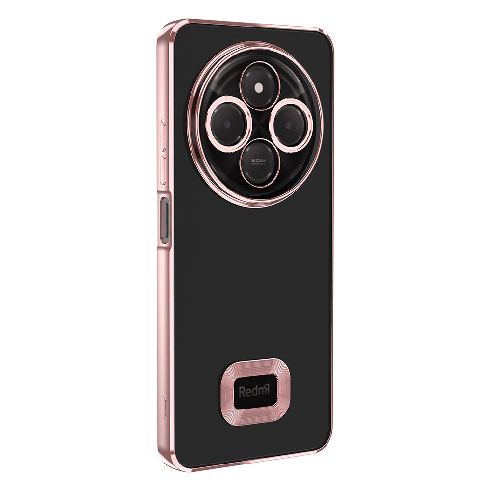 Xiaomi Redmi 14C 4G Kılıf Kamera Korumalı Logo Gösteren Zore Omega Kılıf