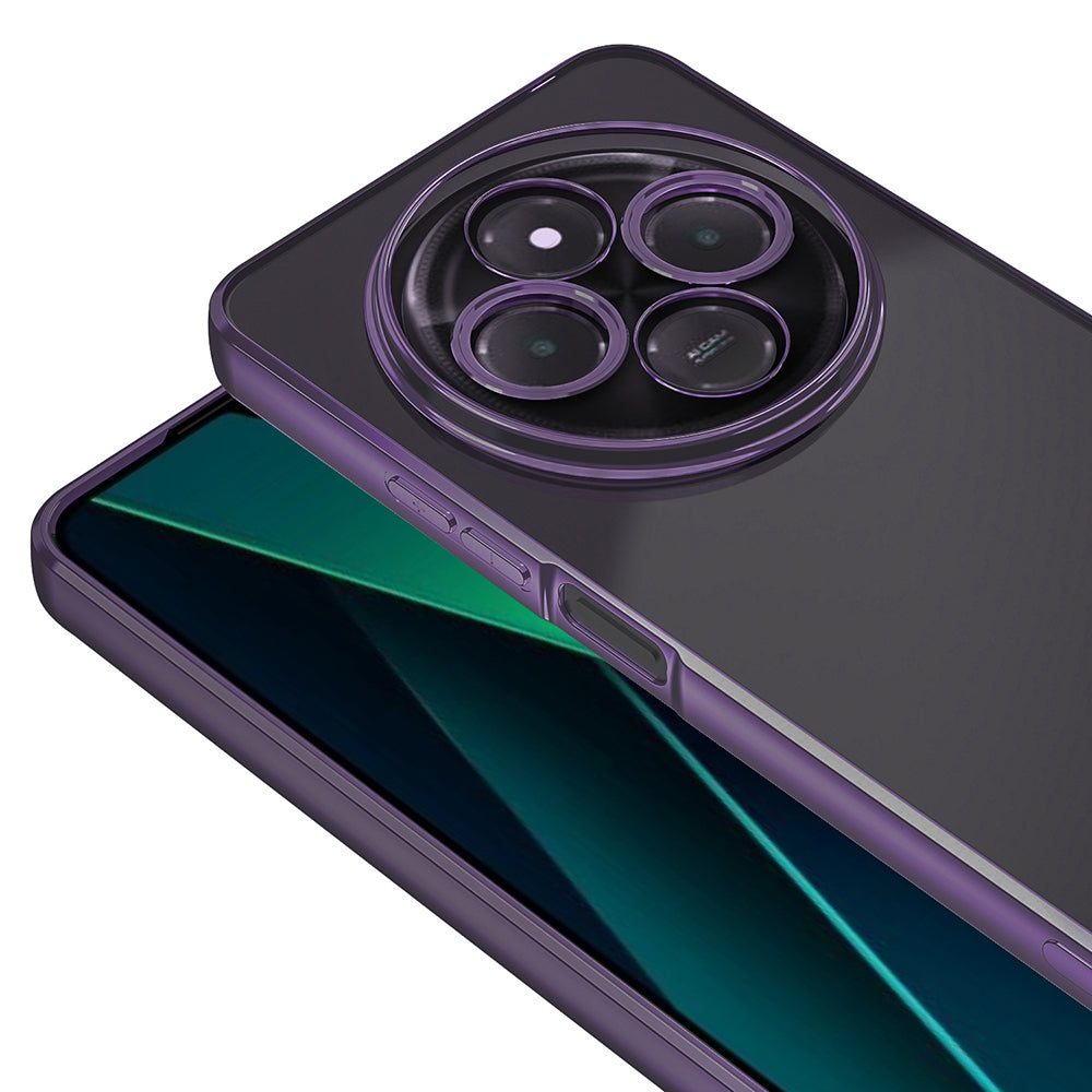 Xiaomi Redmi 14C 4G Kılıf Kamera Korumalı Logo Gösteren Zore Omega Kılıf