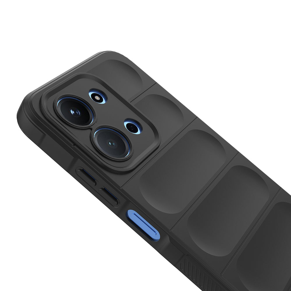 Xiaomi Redmi 15C 4G Kılıf Esnek TPU Oyuklu Arka Yüzey Tasarımlı Zore Etnik Silikon Kılıf