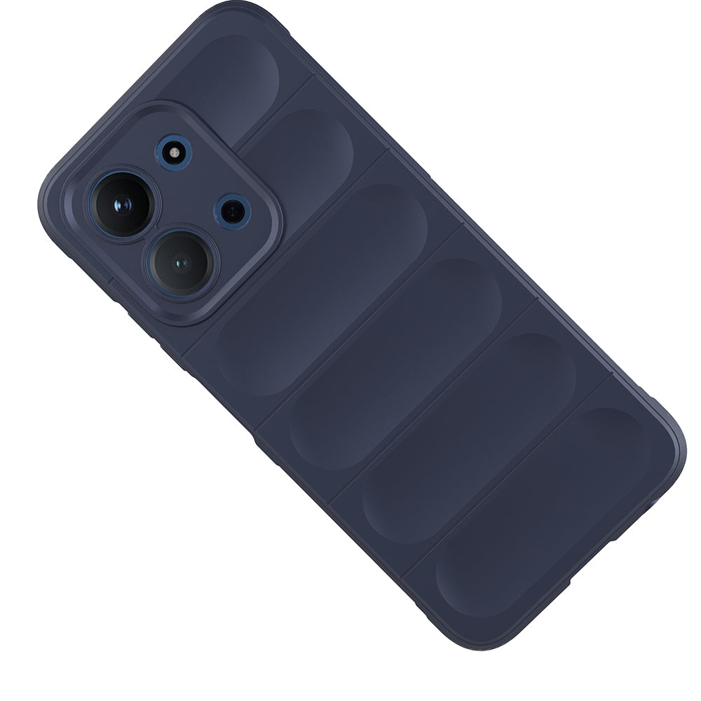 Xiaomi Redmi 15C 4G Kılıf Esnek TPU Oyuklu Arka Yüzey Tasarımlı Zore Etnik Silikon Kılıf