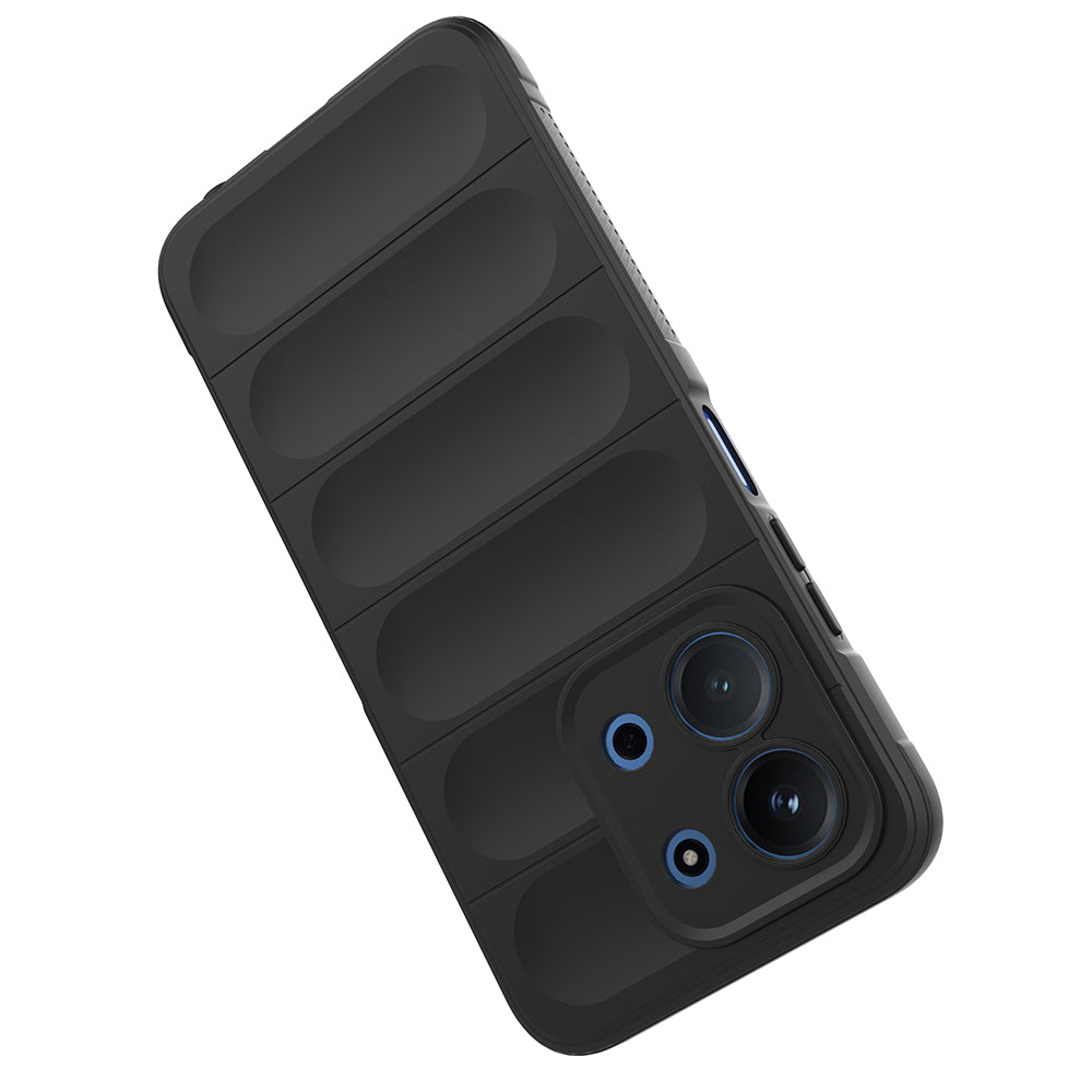 Xiaomi Redmi 15C 4G Kılıf Esnek TPU Oyuklu Arka Yüzey Tasarımlı Zore Etnik Silikon Kılıf
