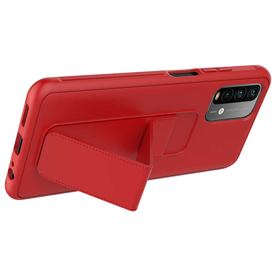 Xiaomi Redmi Note 10 Kılıf Zore Qstand Kılıf