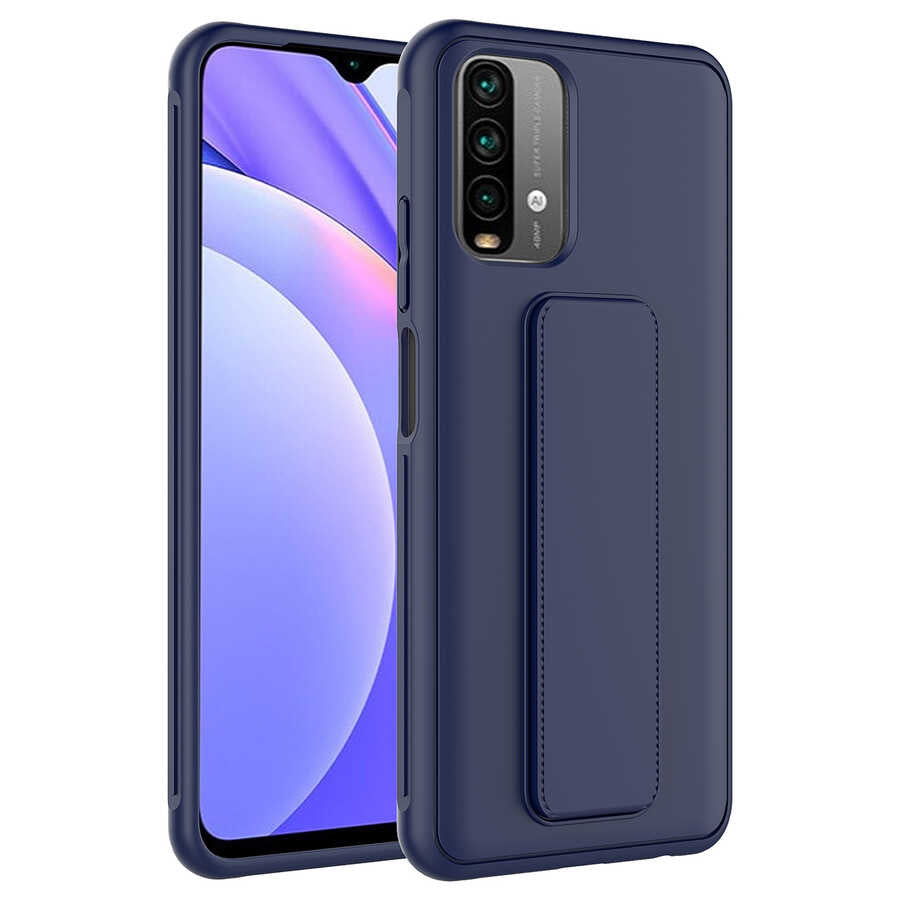 Xiaomi Redmi Note 10S Kılıf Zore Qstand Kılıf