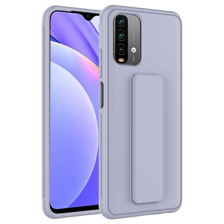 Xiaomi Redmi Note 10S Kılıf Zore Qstand Kılıf