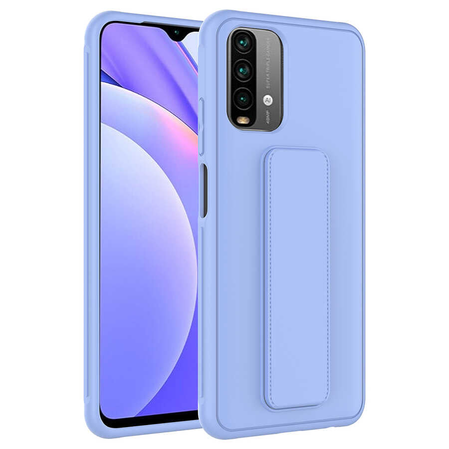 Xiaomi Redmi Note 10S Kılıf Zore Qstand Kılıf
