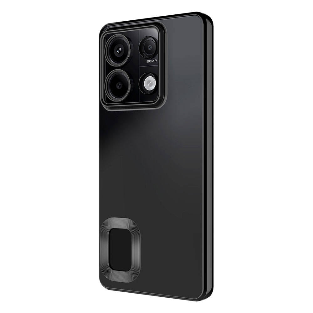 Xiaomi Redmi Note 13 4G Kılıf Kamera Korumalı Logo Gösteren Zore Omega Kılıf