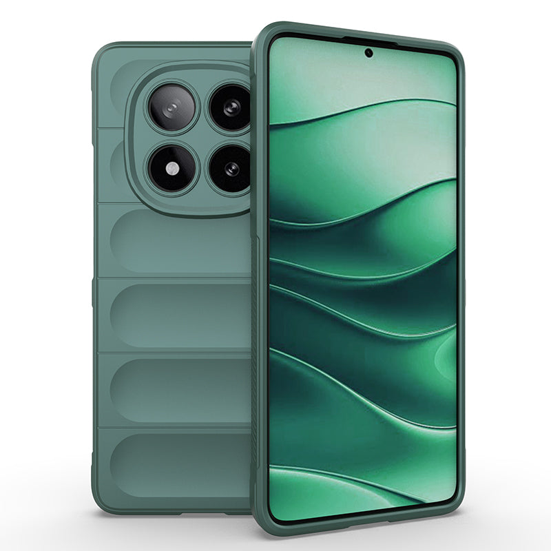 Xiaomi Redmi Note 14 Pro 4G Kılıf Esnek TPU Oyuklu Arka Yüzey Tasarımlı Zore Etnik Silikon Kılıf