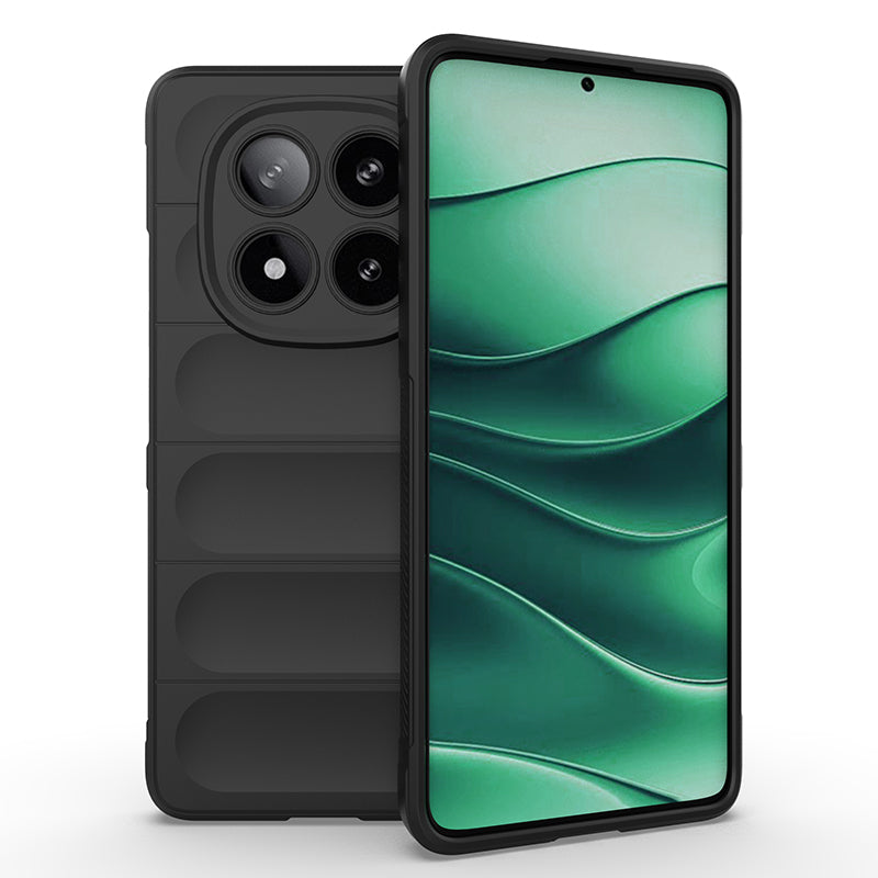 Xiaomi Redmi Note 14 Pro 4G Kılıf Esnek TPU Oyuklu Arka Yüzey Tasarımlı Zore Etnik Silikon Kılıf
