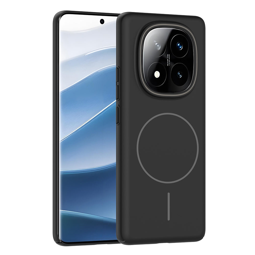 Xiaomi Redmi Note 14 Pro Plus Kılıf M-safe Şarj Özellikli Zore Ruby Sert Kılıf
