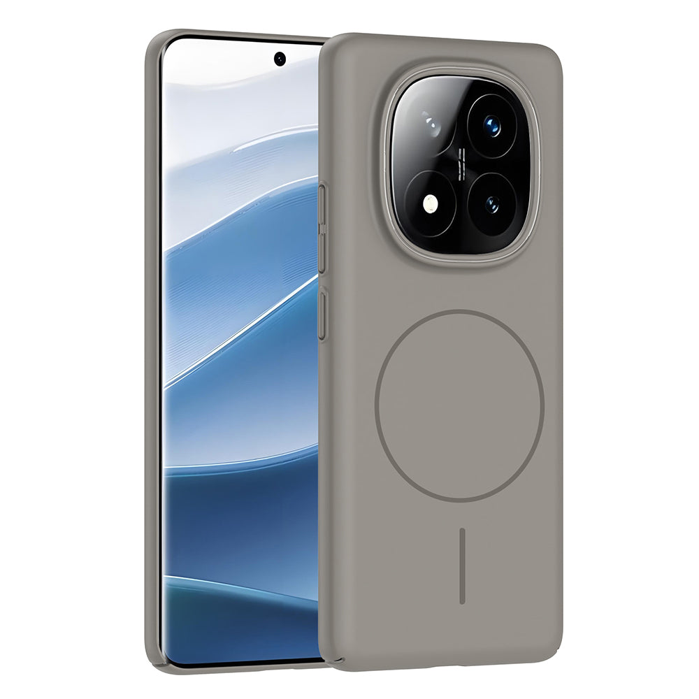 Xiaomi Redmi Note 14 Pro Plus Kılıf M-safe Şarj Özellikli Zore Ruby Sert Kılıf