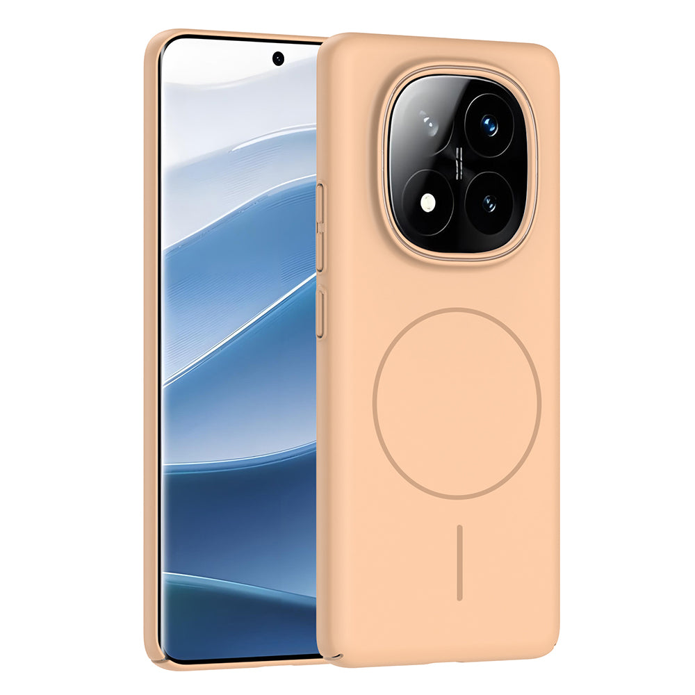 Xiaomi Redmi Note 14 Pro Plus Kılıf M-safe Şarj Özellikli Zore Ruby Sert Kılıf