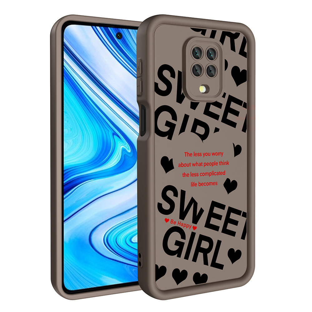 Xiaomi Redmi Note 9 Pro Kılıf Kamera Korumalı Baskılı Arka Yüzey Zore Klas Kılıf
