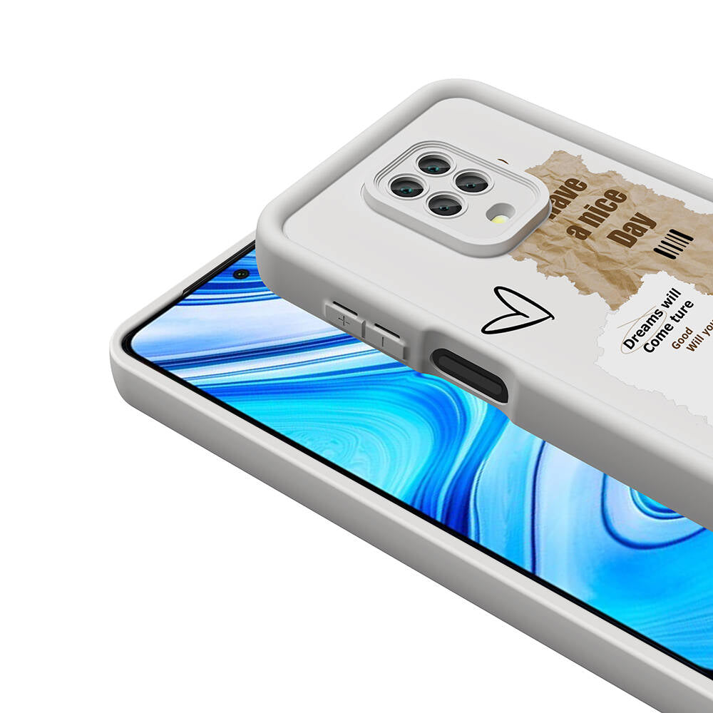 Xiaomi Redmi Note 9S Kılıf Kamera Korumalı Baskılı Arka Yüzey Zore Klas Kılıf