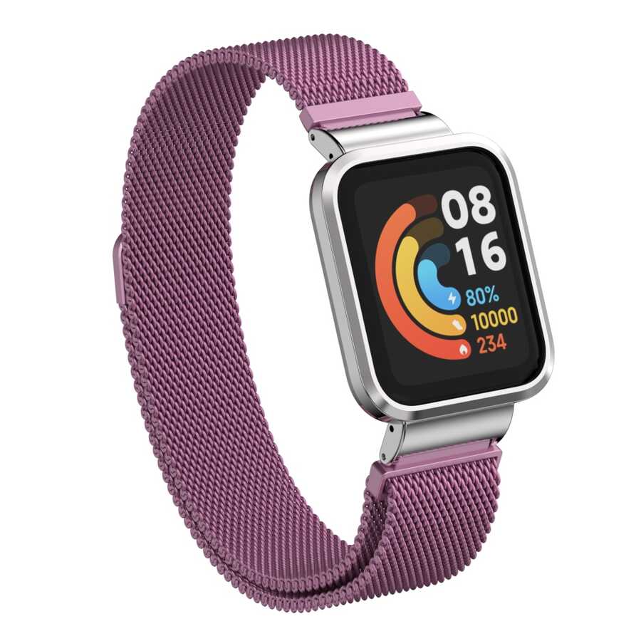 Xiaomi Redmi Watch (Mi Watch Lite) Zore KRD-58 Metal Kordon