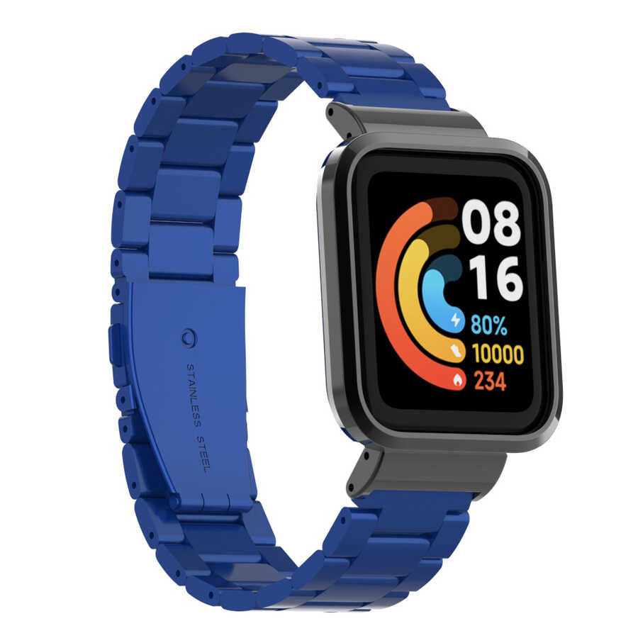 Xiaomi Redmi Watch (Mi Watch Lite) Zore KRD-60 Metal Kordon