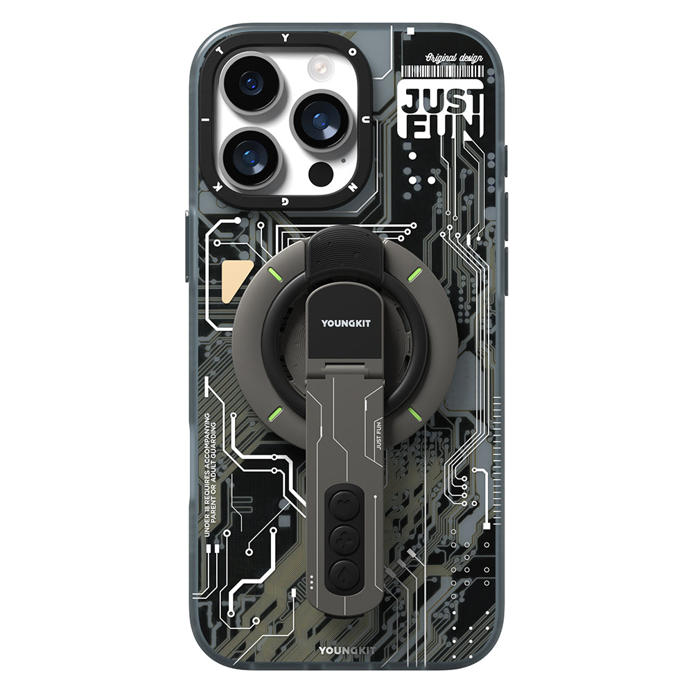 Youngkit Technology Serisi Telefon ve Tabletler için Magnetik Ring Stand