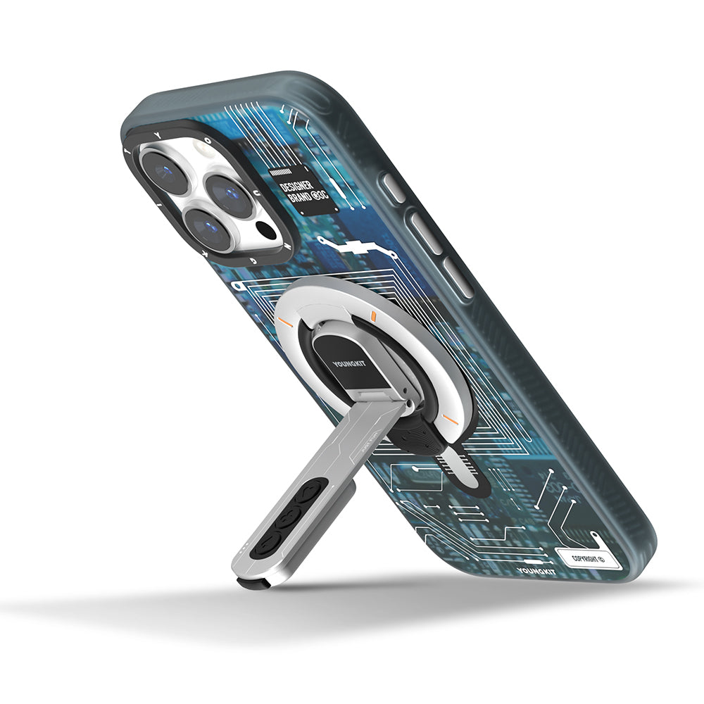 Youngkit Technology Serisi Telefon ve Tabletler için Magnetik Ring Stand