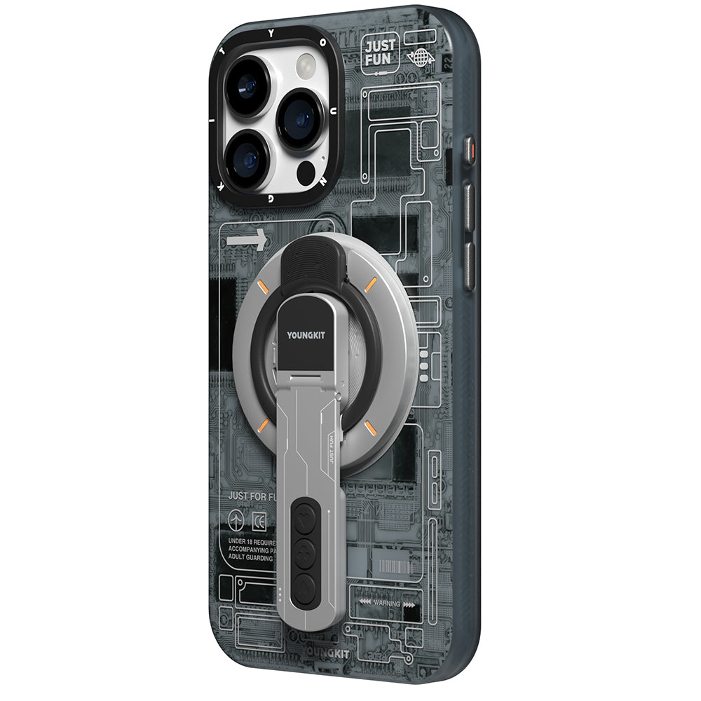 Youngkit Technology Serisi Telefon ve Tabletler için Magnetik Ring Stand