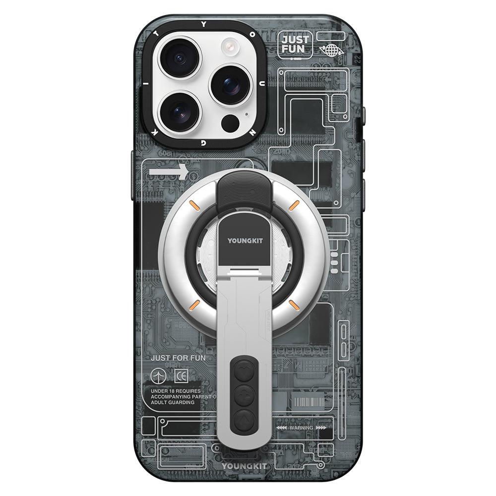 Youngkit Technology Serisi Telefon ve Tabletler için Magnetik Ring Stand