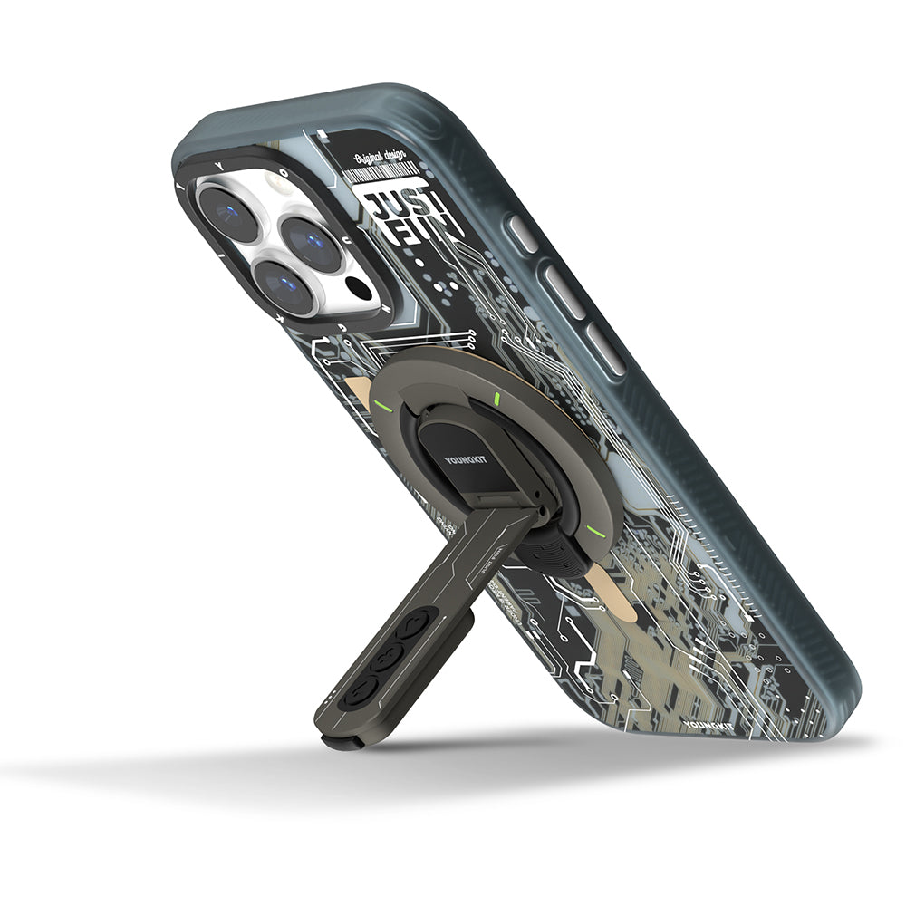 Youngkit Technology Serisi Telefon ve Tabletler için Magnetik Ring Stand