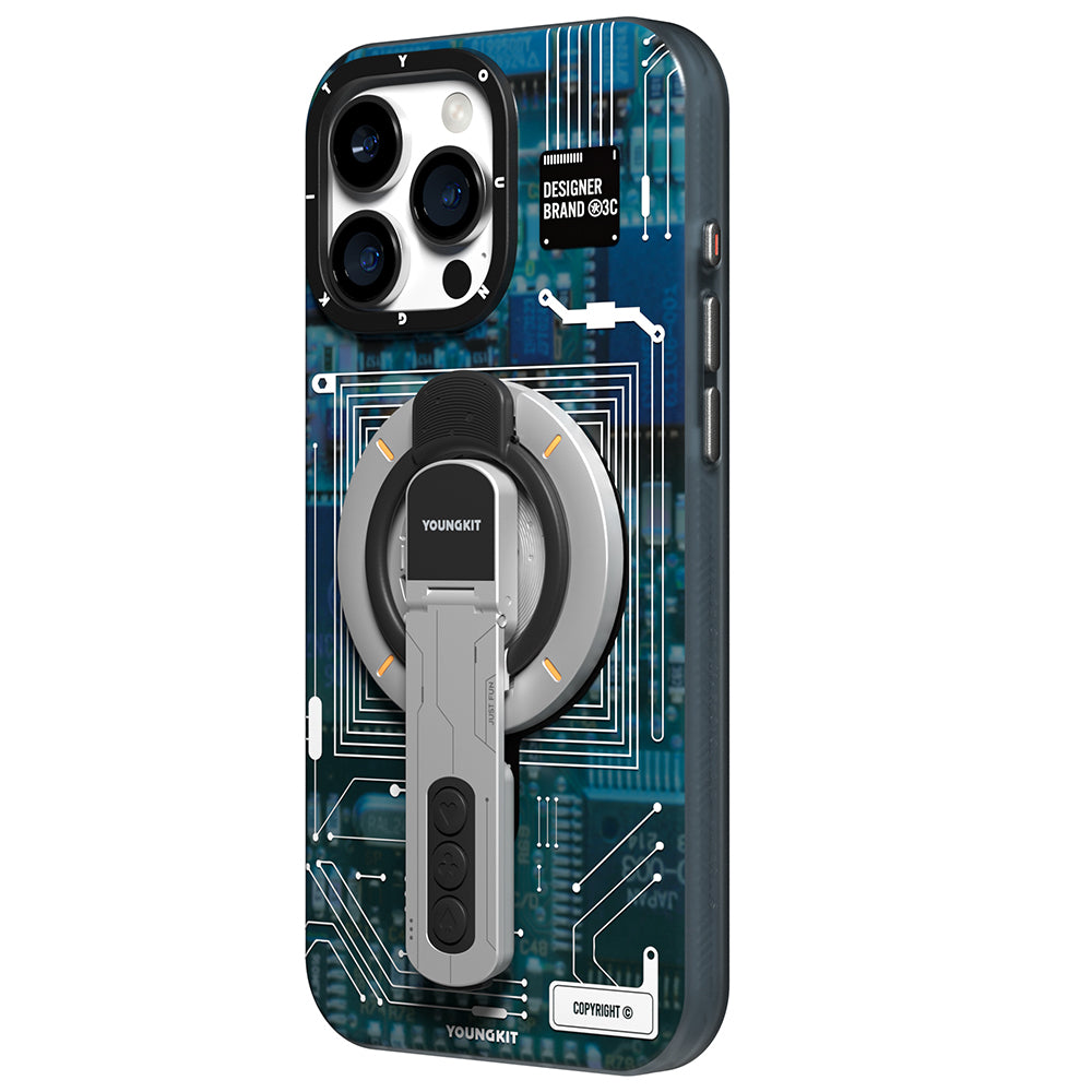 Youngkit Technology Serisi Telefon ve Tabletler için Magnetik Ring Stand
