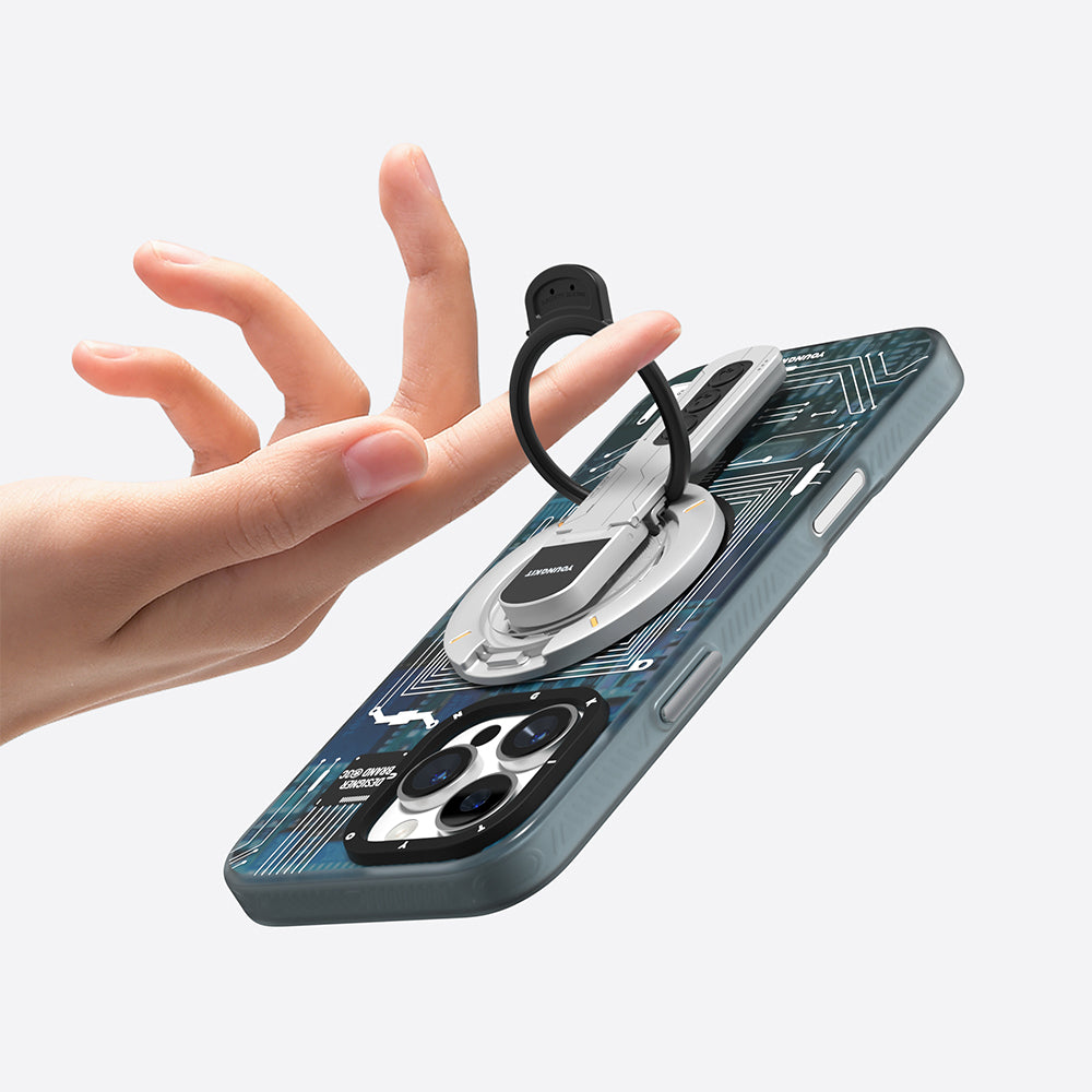 Youngkit Technology Serisi Telefon ve Tabletler için Magnetik Ring Stand