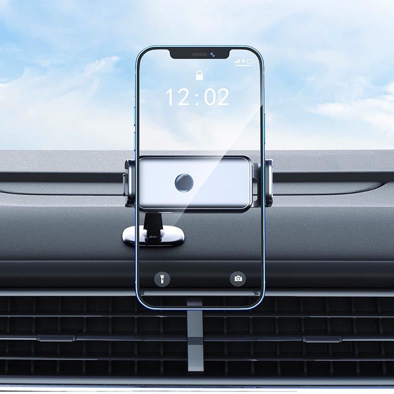 Zore 921 Otomatik Sensörlü Havalandırma ve Düz Zemin Dizayn Araç Telefon Tutucu