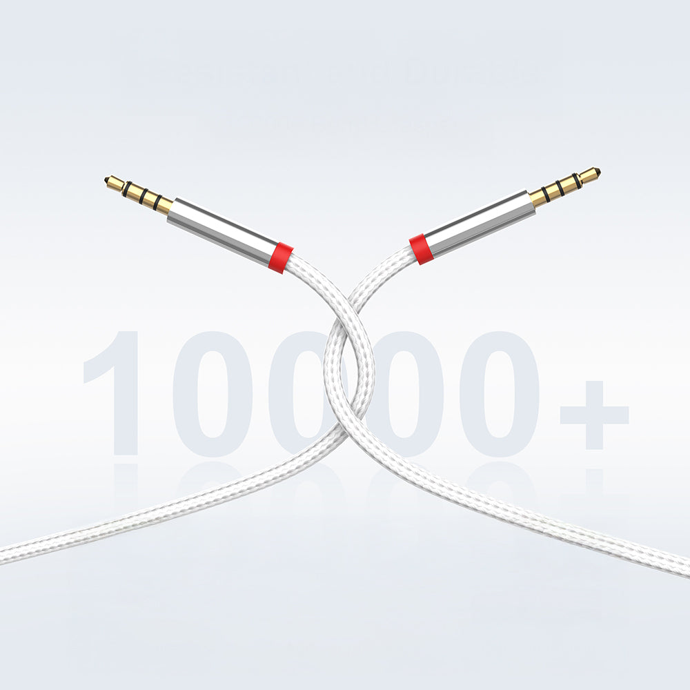 Zore AU-708 Örgü Tasarımlı Aux Audio Kablo 3.5mm 3m