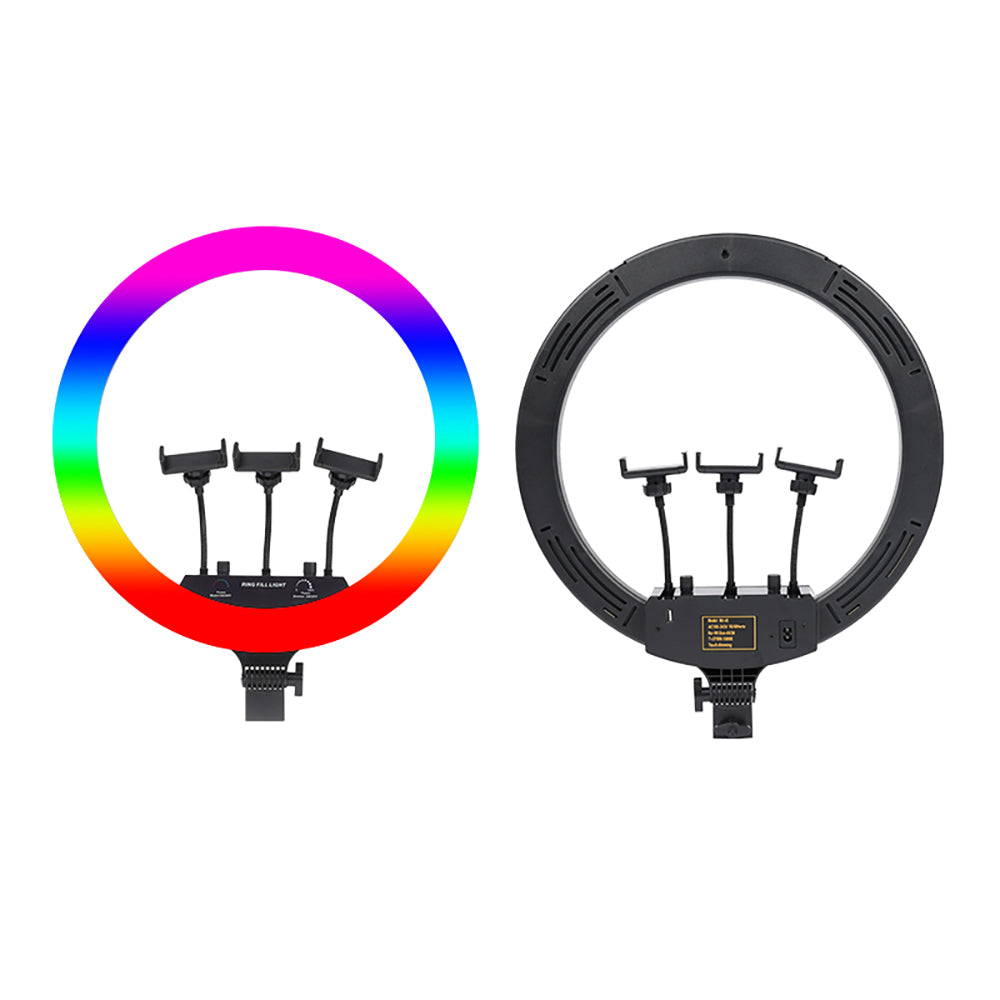 Zore MJ-18 Uzaktan Kumandalı 45cm Işıklı Telefon Tutucu Ring Light