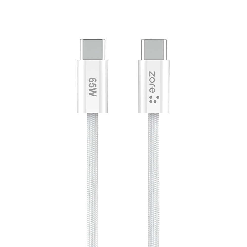 Zore Vol Serisi Type-C to Type-C PD Şarj ve Data Kablosu 65W 3A 1 Metre