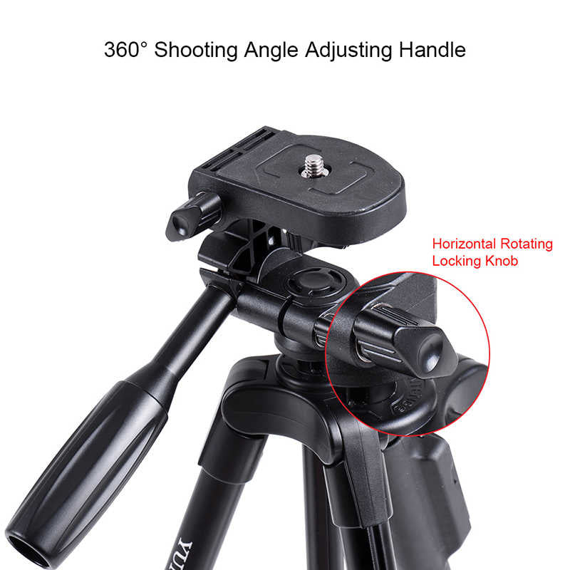 Zore Yunteng VCT 5208 Tam Orijinal Telefon Tripod