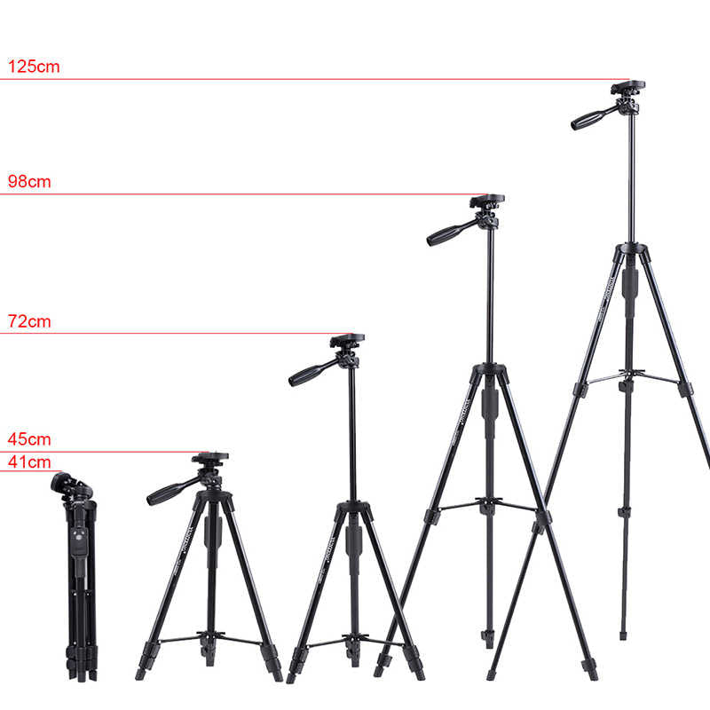 Zore Yunteng VCT 5208 Tam Orijinal Telefon Tripod