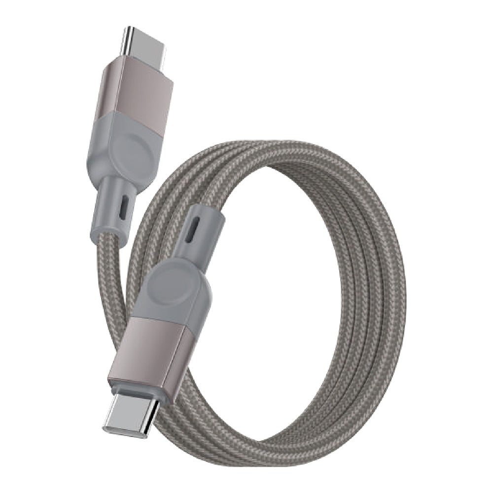 Zore ZR-44 Type-C to Type-C PD 100W Örgü Tasarımlı Hızlı Şarj Özellikli Data ve Şarj Kablosu 1M