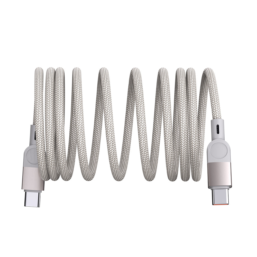 Zore ZR-44 Type-C to Type-C PD 100W Örgü Tasarımlı Hızlı Şarj Özellikli Data ve Şarj Kablosu 1M