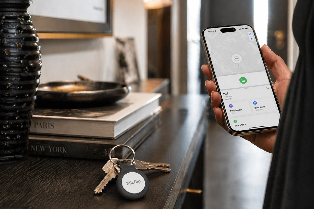 Micflip P23 Smart Tag: Kaybolan Eşyalarınızı Bulmanın En Kolay Yolu