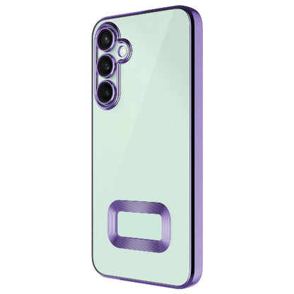 Galaxy A36 Kılıf Kamera Korumalı Logo Gösteren Zore Omega Kılıf