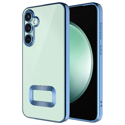 Galaxy A36 Kılıf Kamera Korumalı Logo Gösteren Zore Omega Kılıf
