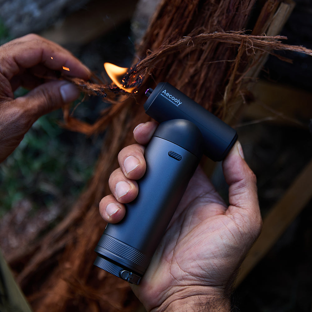 Aecooly OK01 11 in 1 Modüler Kamp Seti Fener Kompresör Powerbank Alarm Modu vb.