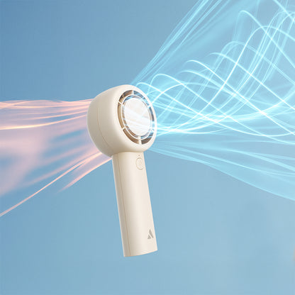 Aecooly PB01 İç Spiralli Çift Halka Hava Akışı Teknolojili 5 Kademeli Portatif Soğutucu El Fanı