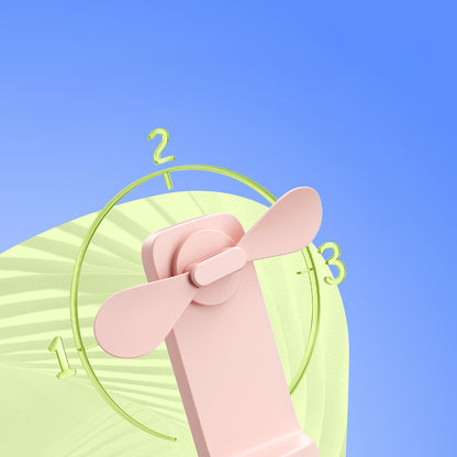 Aecooly PF01 Katlanabilen 3 Kademeli Portatif Soğutucu El Fanı