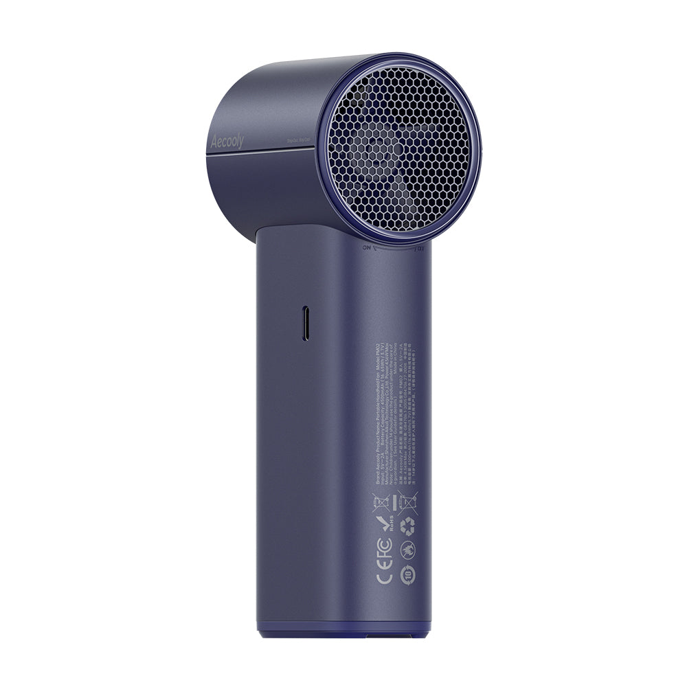 Aecooly PM02 Dijital LED Göstergeli Mist Chill Özellikli 5 Kademeli Portatif Soğutucu El Fanı