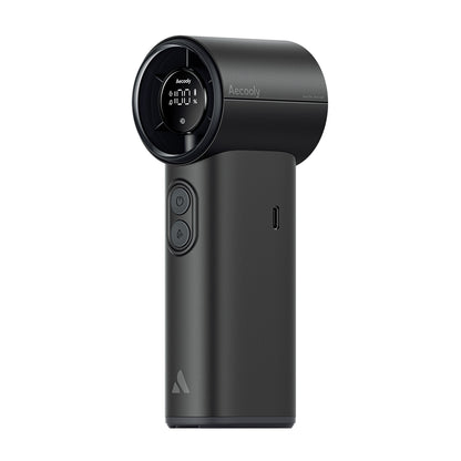Aecooly PM02 Dijital LED Göstergeli Mist Chill Özellikli 5 Kademeli Portatif Soğutucu El Fanı