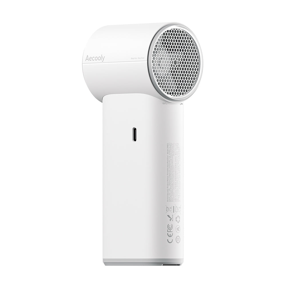 Aecooly PM02 Dijital LED Göstergeli Mist Chill Özellikli 5 Kademeli Portatif Soğutucu El Fanı