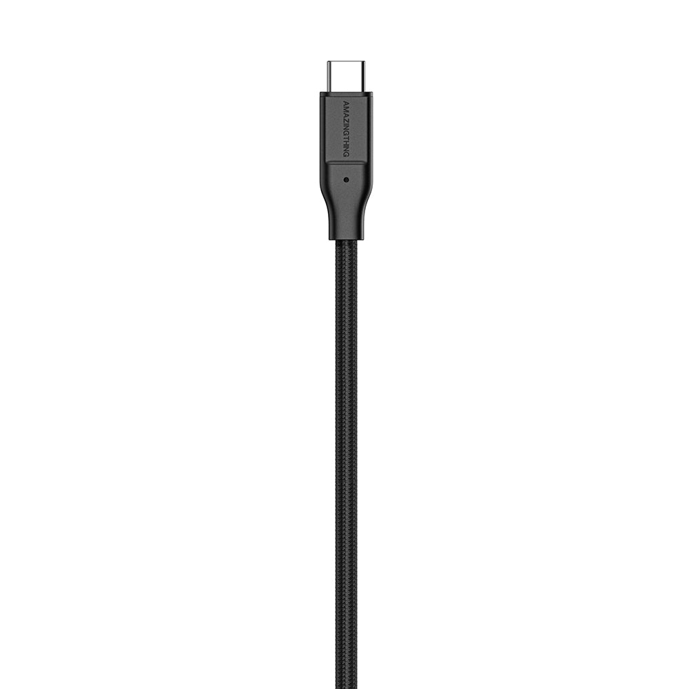 Amazingthing Magcord Serisi Magnetik Örgülü Tasarımlı Type-C to Type-C PD Data ve Şarj Kablosu 60W 1.2M