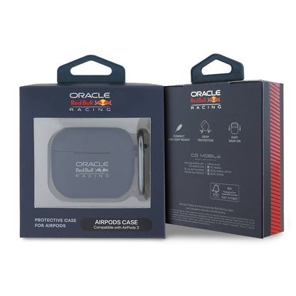 Airpods 3. Nesil Kılıf Redbull Orijinal Lisanslı Baskı Logolu Askı Aparatlı Silikon Kılıf