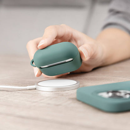 Airpods 3. Nesil Kılıf Yumuşak Dokunuşlu Likit Silikon Tasarımlı Lisanslı Switcheasy Skin Kılıf