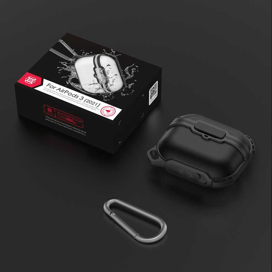 Airpods 3. Nesil Zore Airbag 16 Silikon 1-1 Su Geçirmez Kılıf