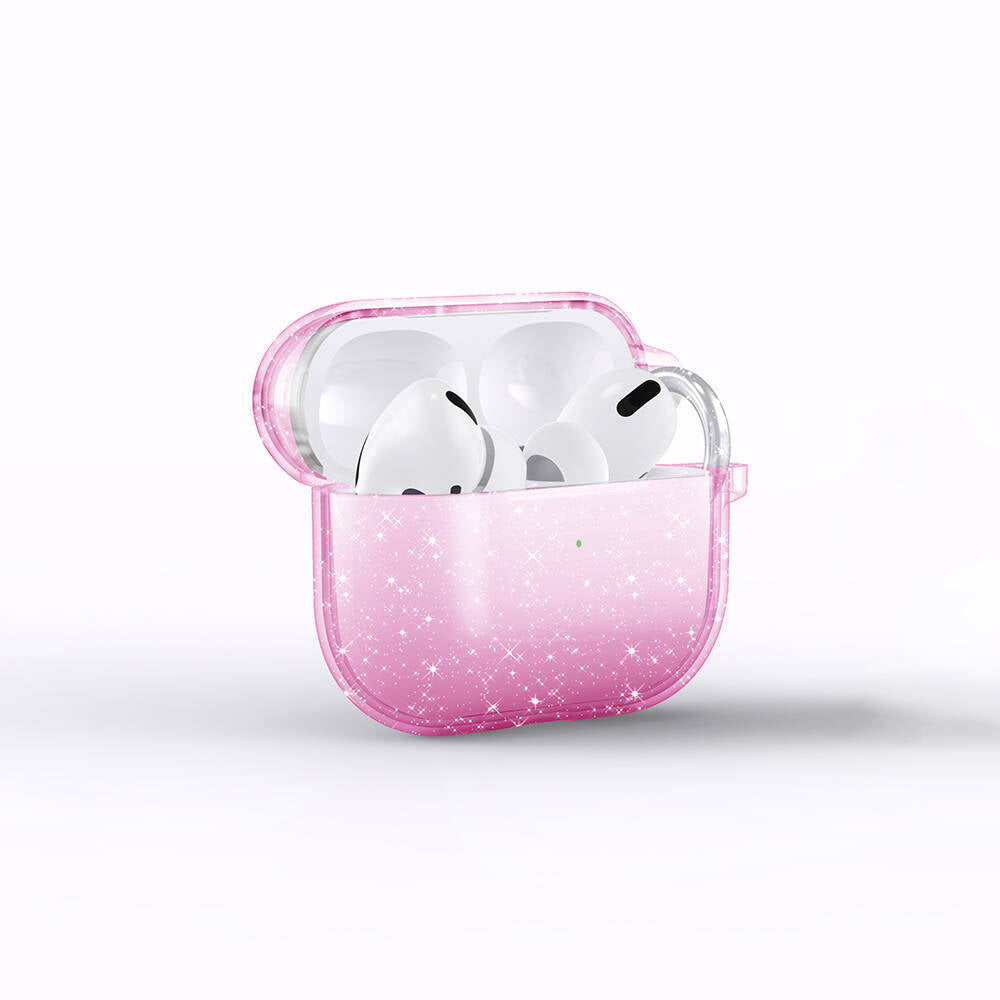 Airpods 3. Nesil Zore Allstar Airbag 32 Parlayan Simli Saydam Renkli Kılıf
