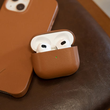 AirPods 3.Nesil Kılıf M-Safe Şarj Özellikli Native Union Hakiki Nappa Derisi Klasik Kılıf