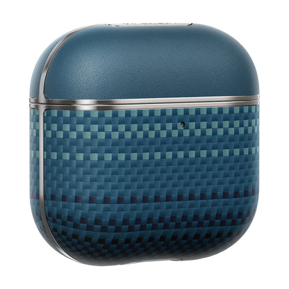 Airpods 4 Kılıf Aramid Fiber Pitaka Tactile Woven Sunset-Moonrise Serisi Sunset Kılıf